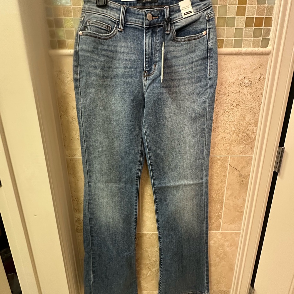 Judy Blue Boot Cut Blue Jeans High-Rise